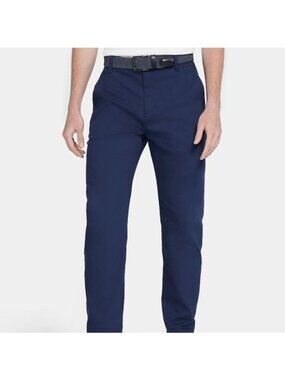 Nike Dri-FIT UV Standard Fit Navy Golf Chino Pants 36x36 DA4089-451